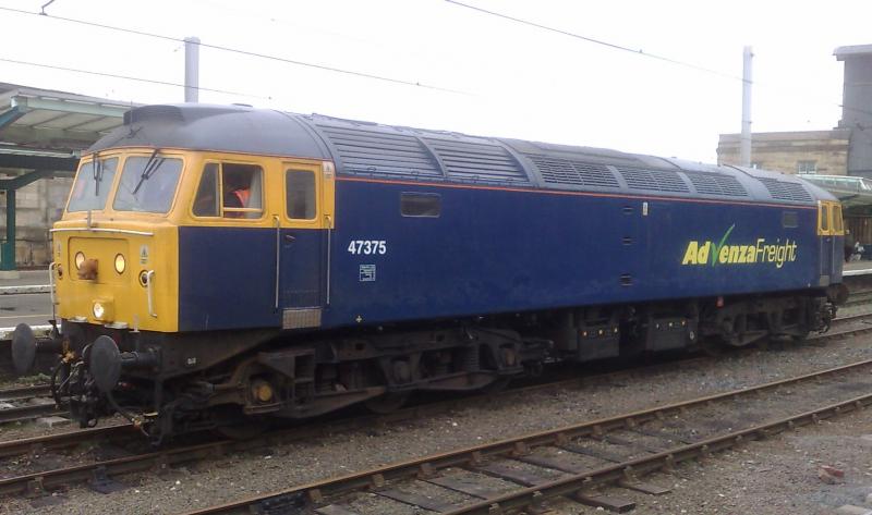 Photo of 47 375 at Carlisle 23 2 09