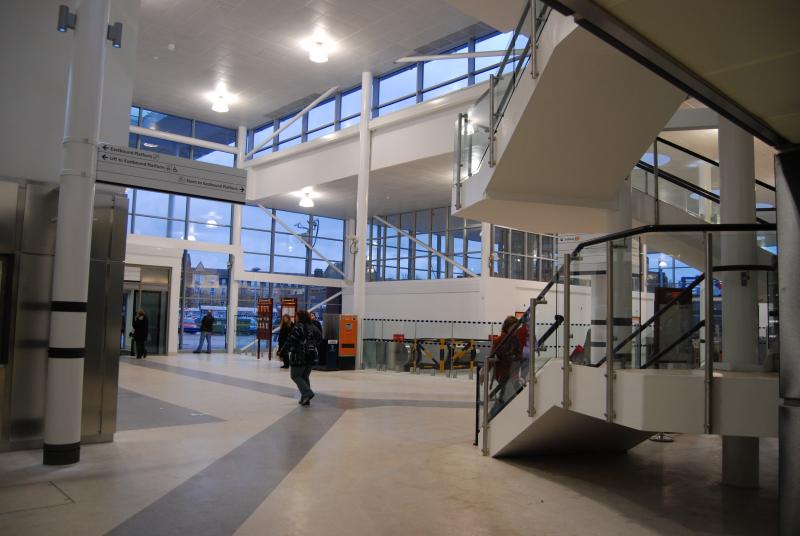 Photo of Partick Station Inside looking out