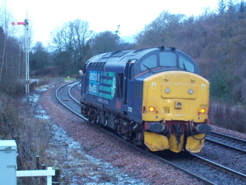 Photo of 37229 at Pitlochry