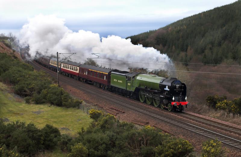 Photo of 60163 at Penmanshiel