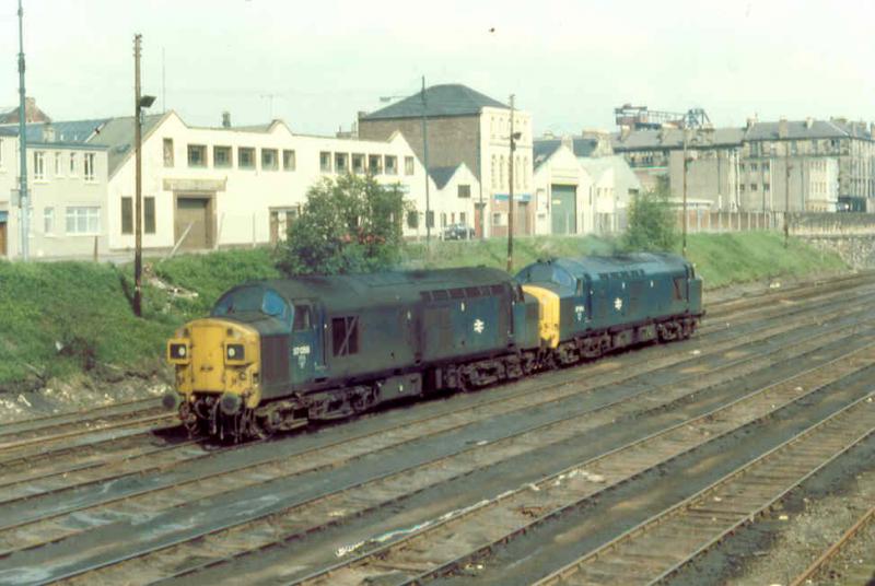 Photo of 37056/ 37154 Ravenscraig bound