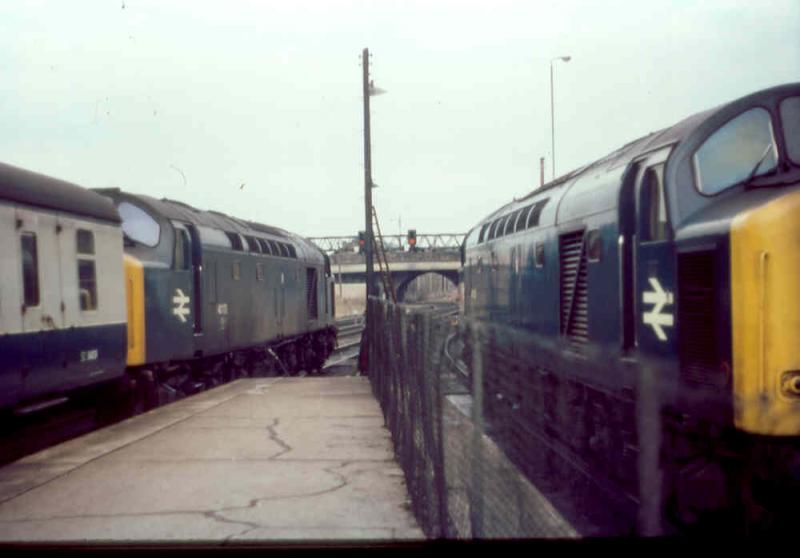 Photo of Class 40 interlude at Perth