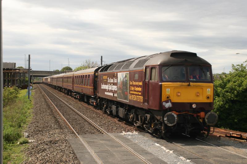 Photo of 47826 at Edinburgh Park