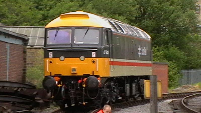 Photo of Class 47 Intercity on the KWVR.