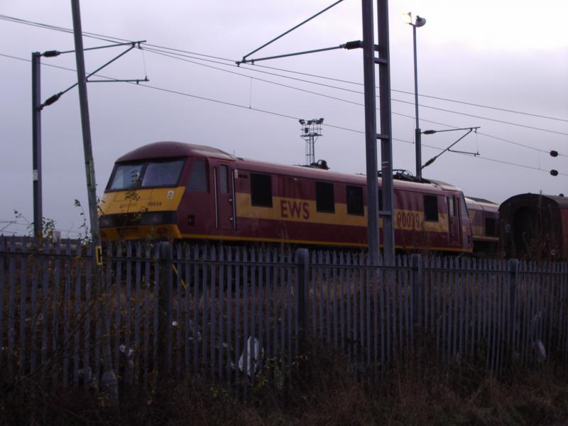 Photo of 90 039 stabled at Motherwell MPD