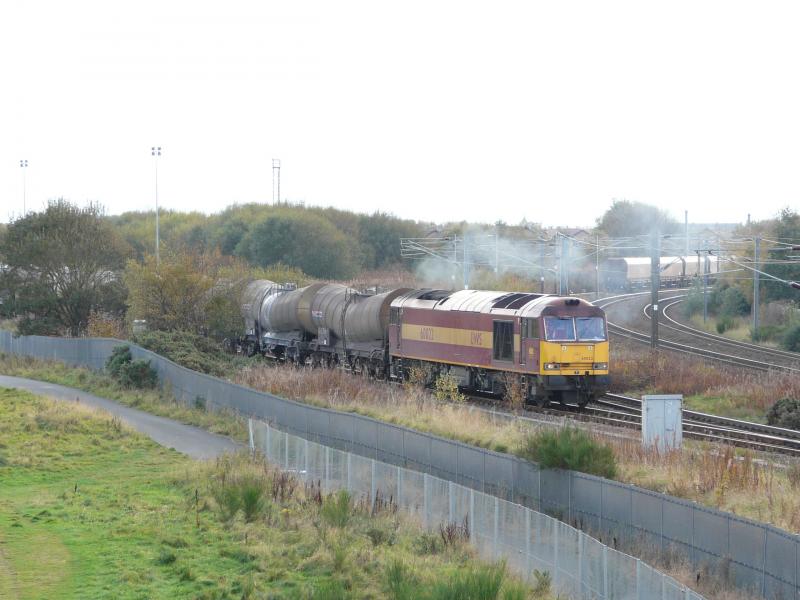 Photo of At last, 60022 departs Barassie Yard for Mossend