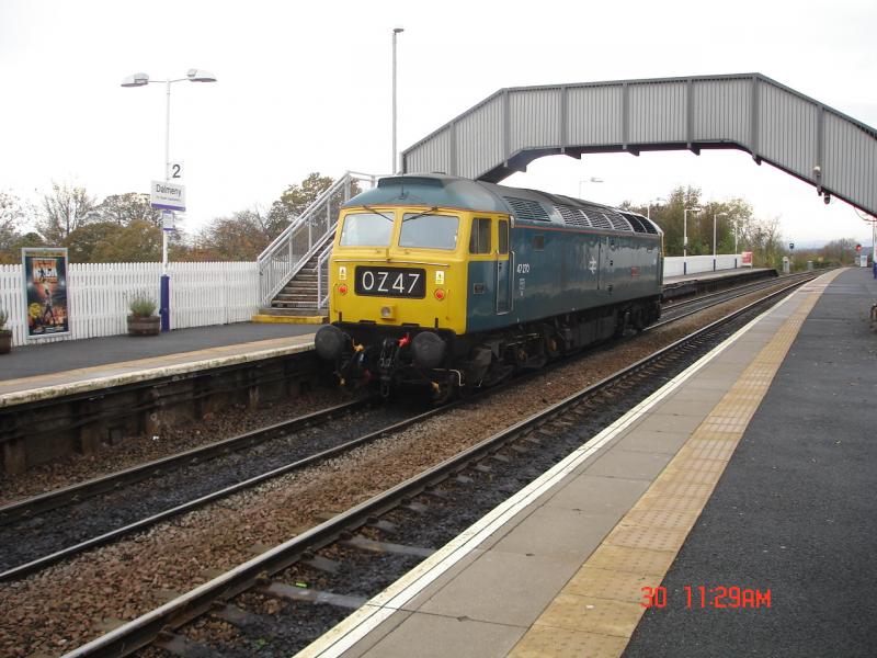 Photo of 47270 on OZ47 at Dalmeny