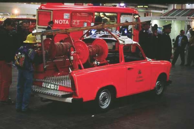 Photo of East German fire engine