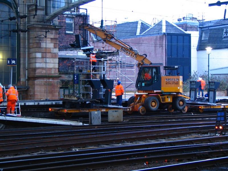 Photo of Signal Replacement at Glasgow Central