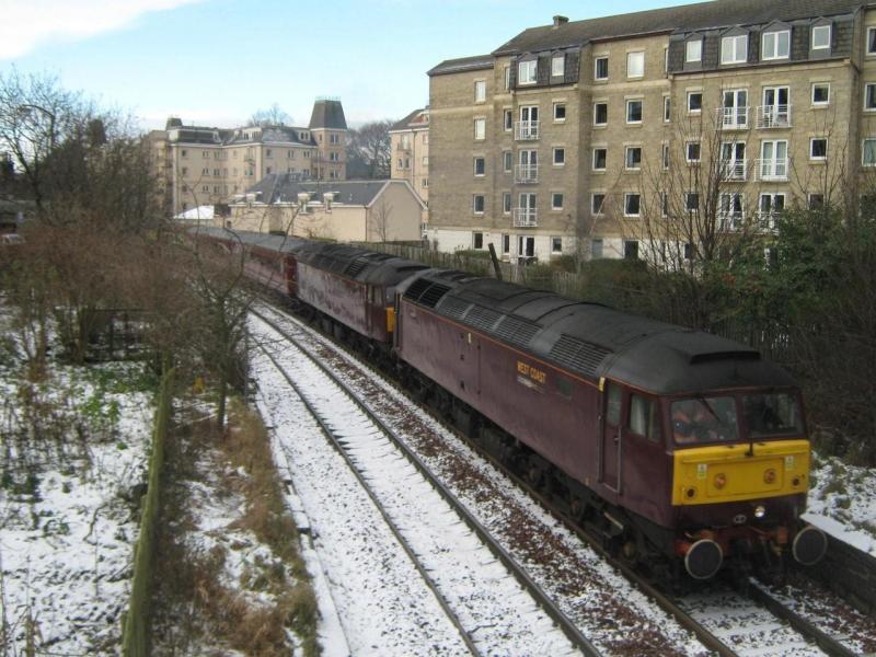 Photo of Wintry Morningside Road