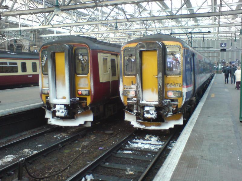 Photo of Cold looking 156's at Central Station