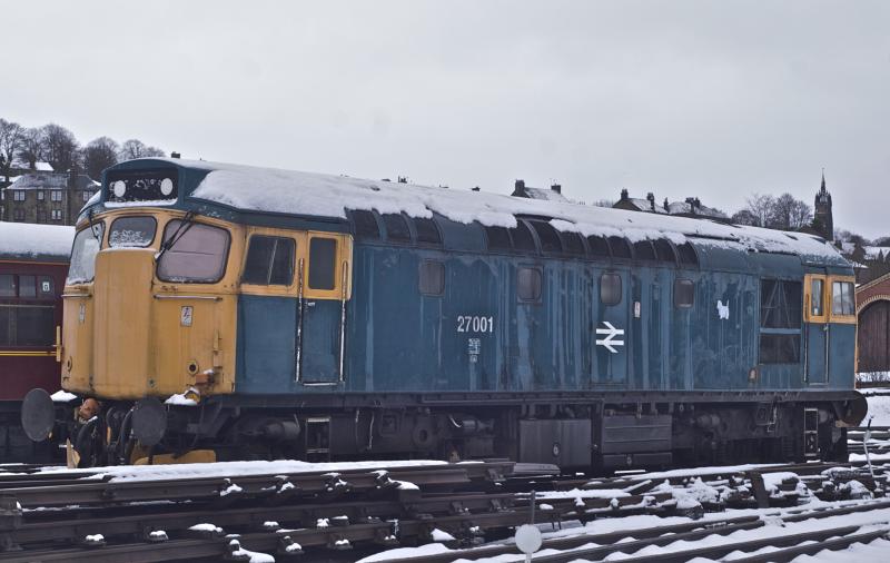 Photo of 27001  Freezing at Bo'ness