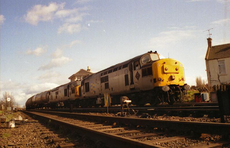 37893 & 144 work the Bishopbriggs by Grangemouth Jcn..jpg: 37893 & 144 work the Bishopbriggs by Grangemouth Jcn..jpg Photo of 37893 & 144 work the Bishopbriggs by Grangemouth Jcn..jpg