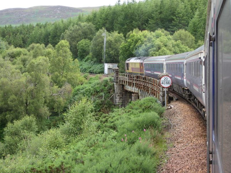 Photo of 67007 on Tulloch Viaduct