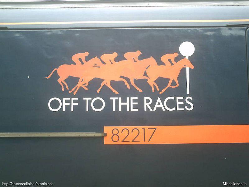 Photo of 82217 off to the races