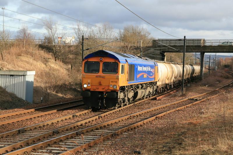 Photo of 66722 at Millerhill