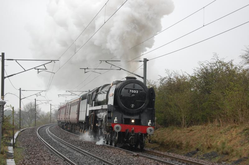 Photo of 70013 at Whitelaw