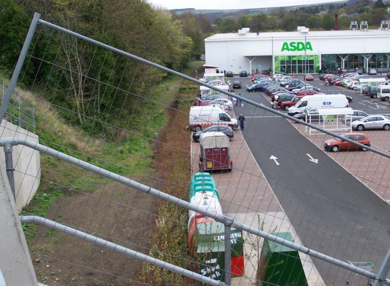 Photo of Galashiels original station site