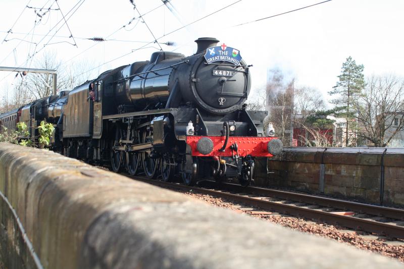 Photo of Black 5's entering Ayr