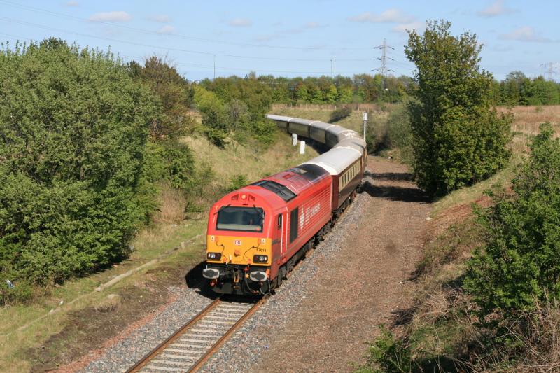 Photo of 67018 escaping the Binliner