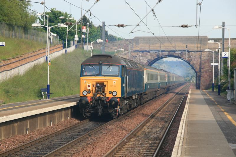 Photo of 57316 at Musselburgh