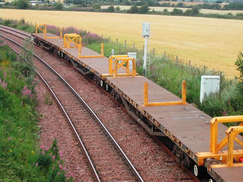 Photo of unknown wagons on 6K01 Mossend - Grangemouth