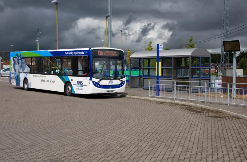 Photo of Bus turning circle at Larbert rail station is open!