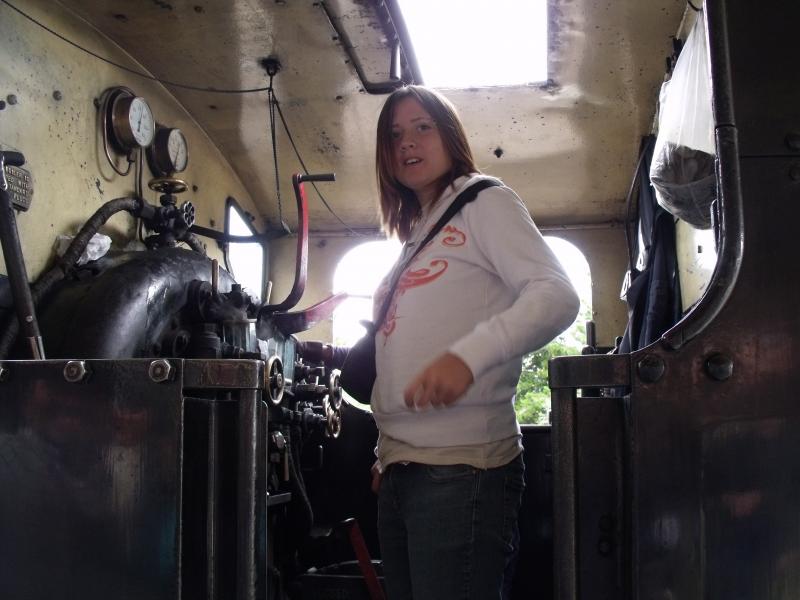 Photo of Me on the steam train