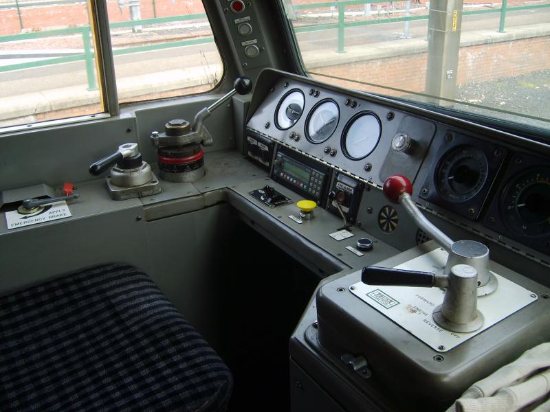 Photo of class 57 cab