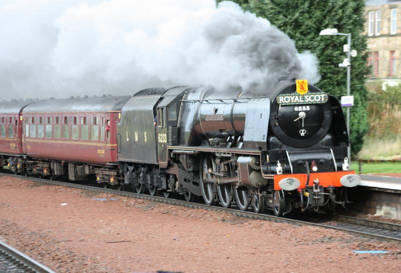 Photo of Duchess heading South at Larbert