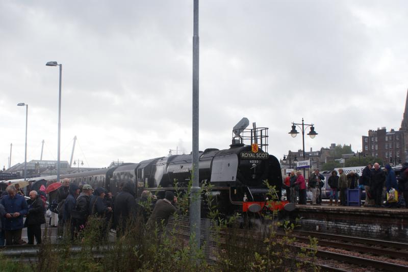 Photo of A Wet Arrival - The Royal Scot