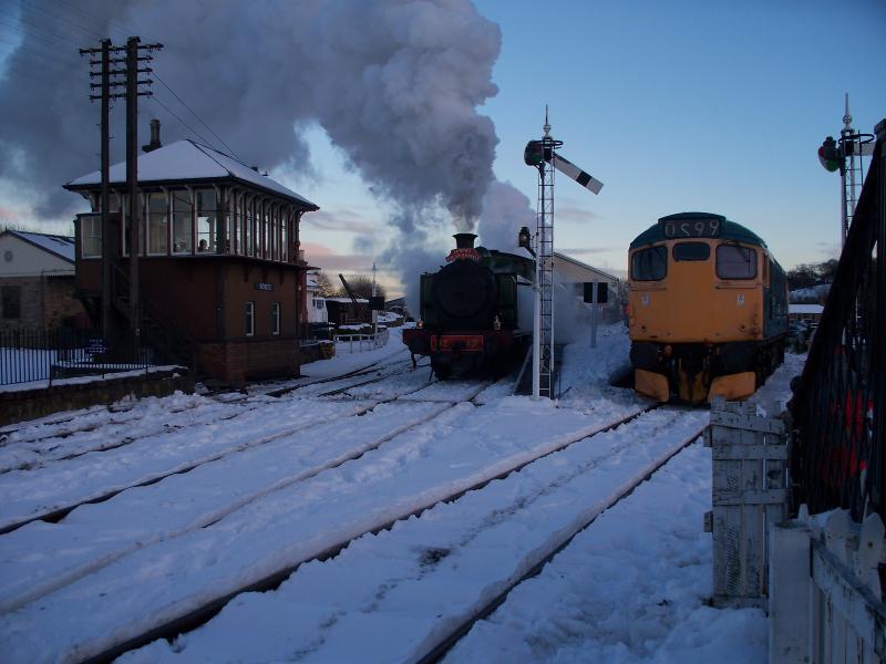 Photo of The final train of the day