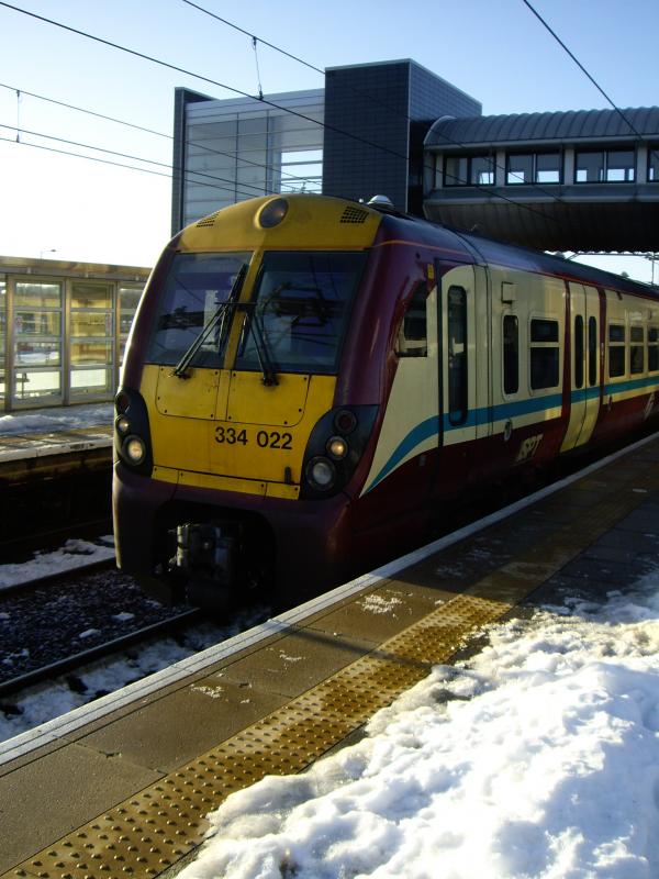 Photo of 334022 at Edinburgh Park