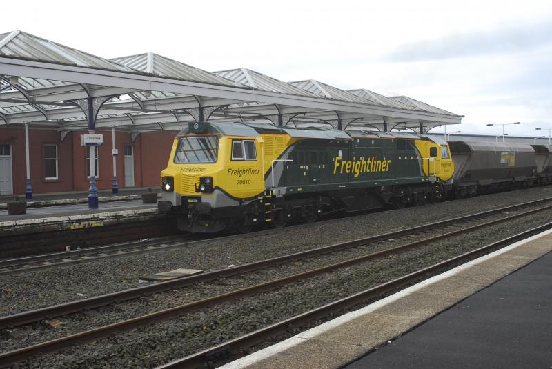 Photo of 70010 AT KILMARNOCK 25 JAN 2011