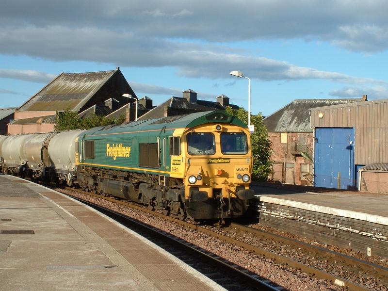 Photo of Freightliner 66611 at Arbroath