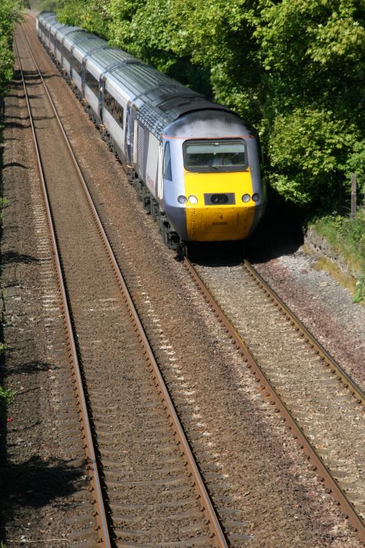 Photo of NXEC HST passing Stannergate, Dundee by S.Braid