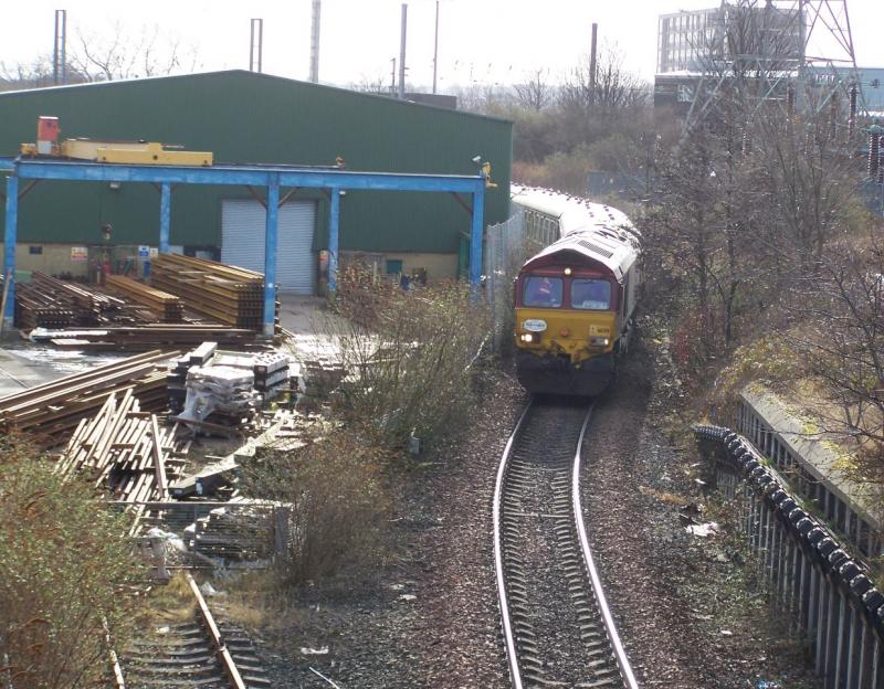 Photo of railtour at Baileyfield