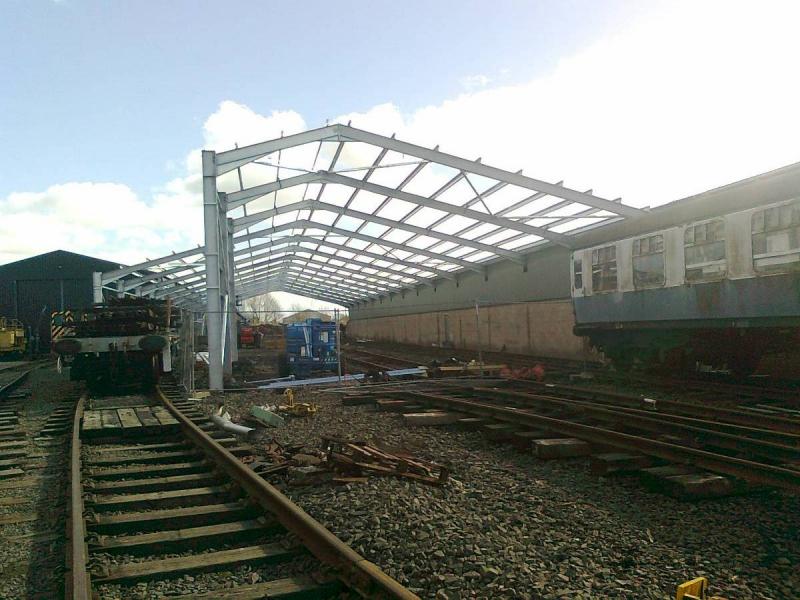 Photo of Bo'ness New Shed update - 18/03/11