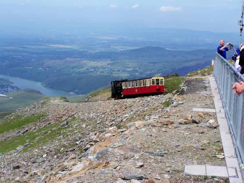 Photo of Snowdon rack railway North Wales