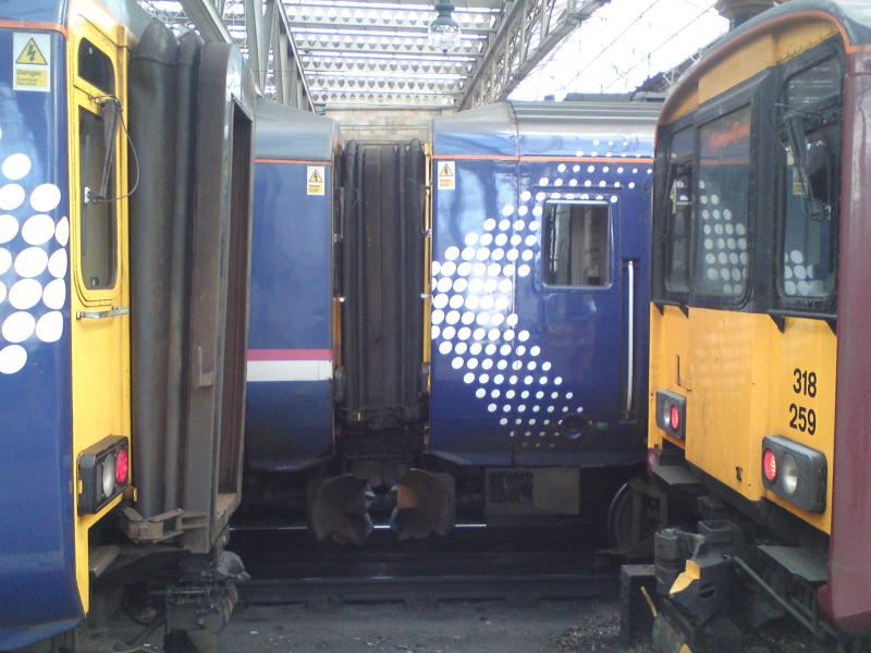 Photo of class 156 and class 318