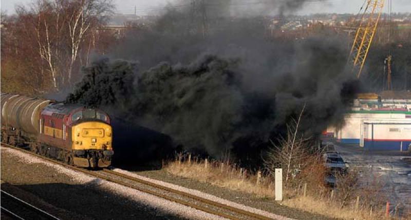 EWS 37: A bit smoky! Photo of EWS 37