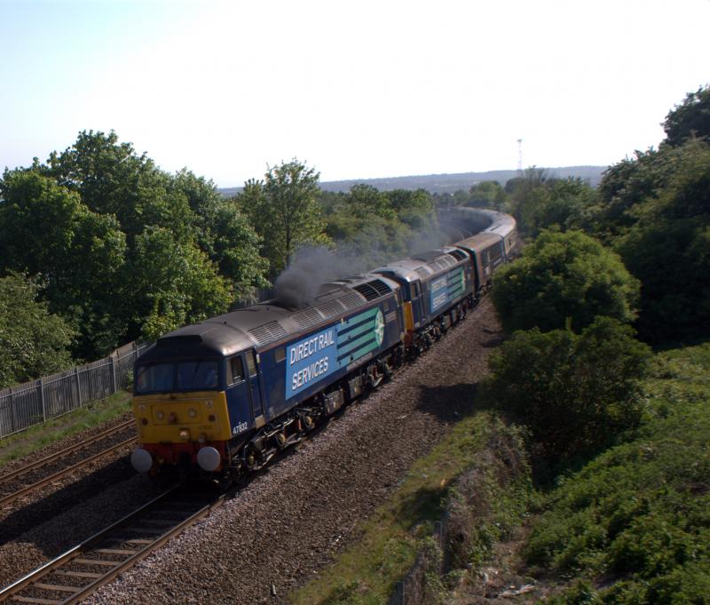 Photo of 47832 + 47501 DRS Cruise Saver Express 30 april 2011