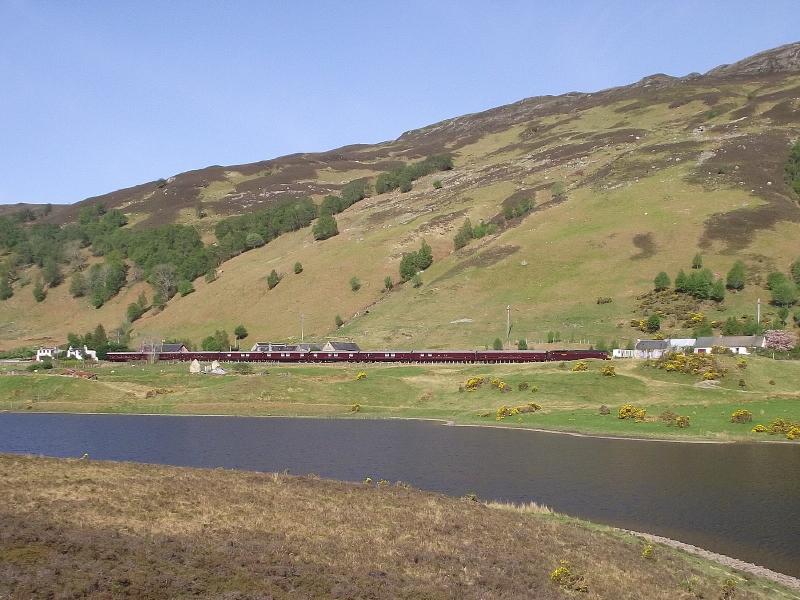 Photo of The Royal Scotsman at Balnacra.