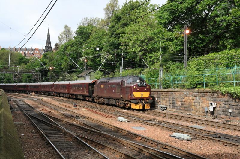 Photo of 37676 on Royal Scotsman