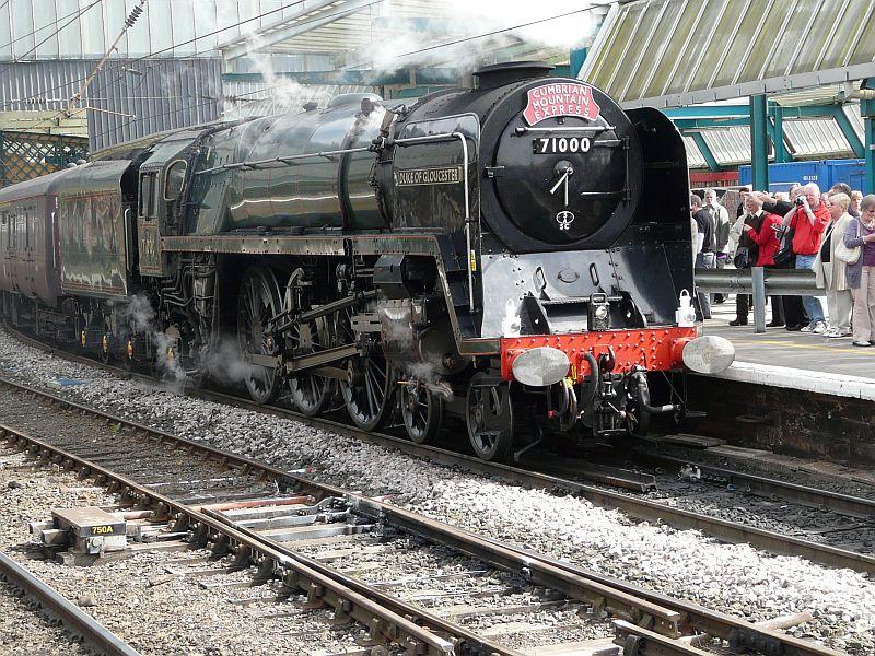 Photo of 71000 at Carlisle 19-05-11