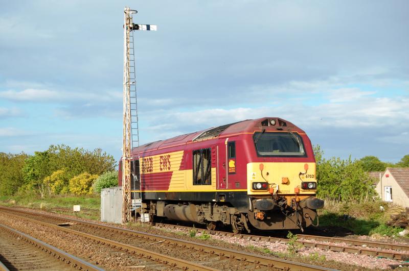 Photo of 67021 enjoys the sunshine