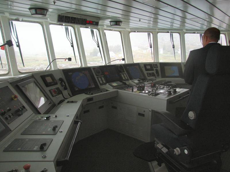 Photo of MV Finlaggan Bridge