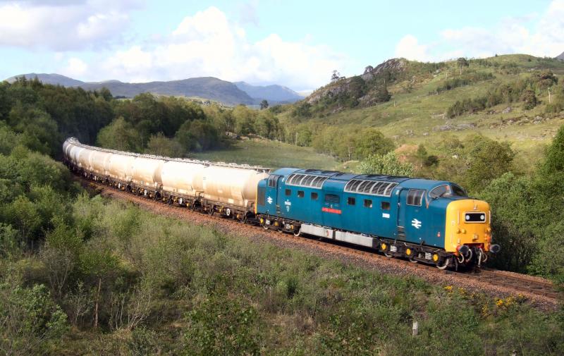 Photo of 55022 and 6E45 at Glen Falloch