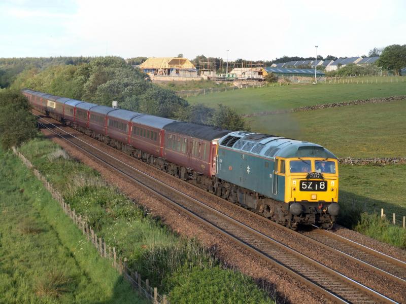 Photo of 47270 at Greenhill Lower with the Aberdeen - Skipton Excursion