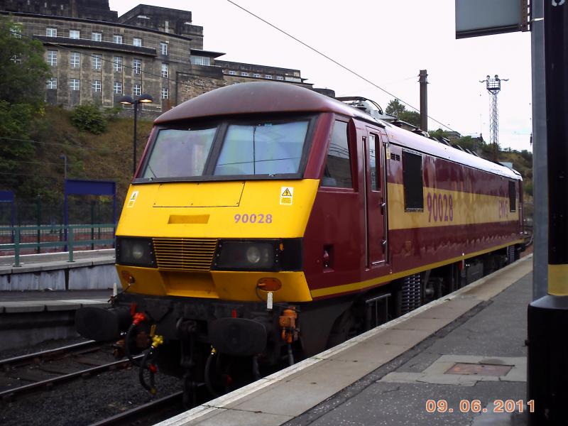 Photo of 90028 in Edinburgh